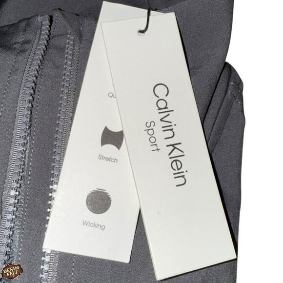 Calvin Klein Modern Sport Windbreaker Jacket Boulevard Grey Size S - NEW/NWT!! - Picture 15 of 16